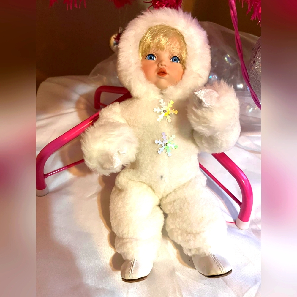 Ashton Drake Galleries Snow Baby Doll